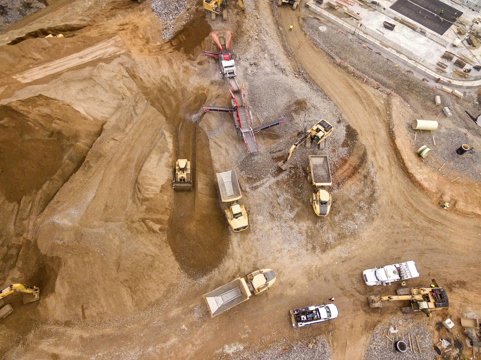 Construction machinery rental